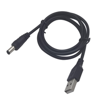 50cm 100cm Length USB Port DC5V 5.5*2.1mm DC Barrel Power Cable Connector For Small Electronics Devices USB extension cable