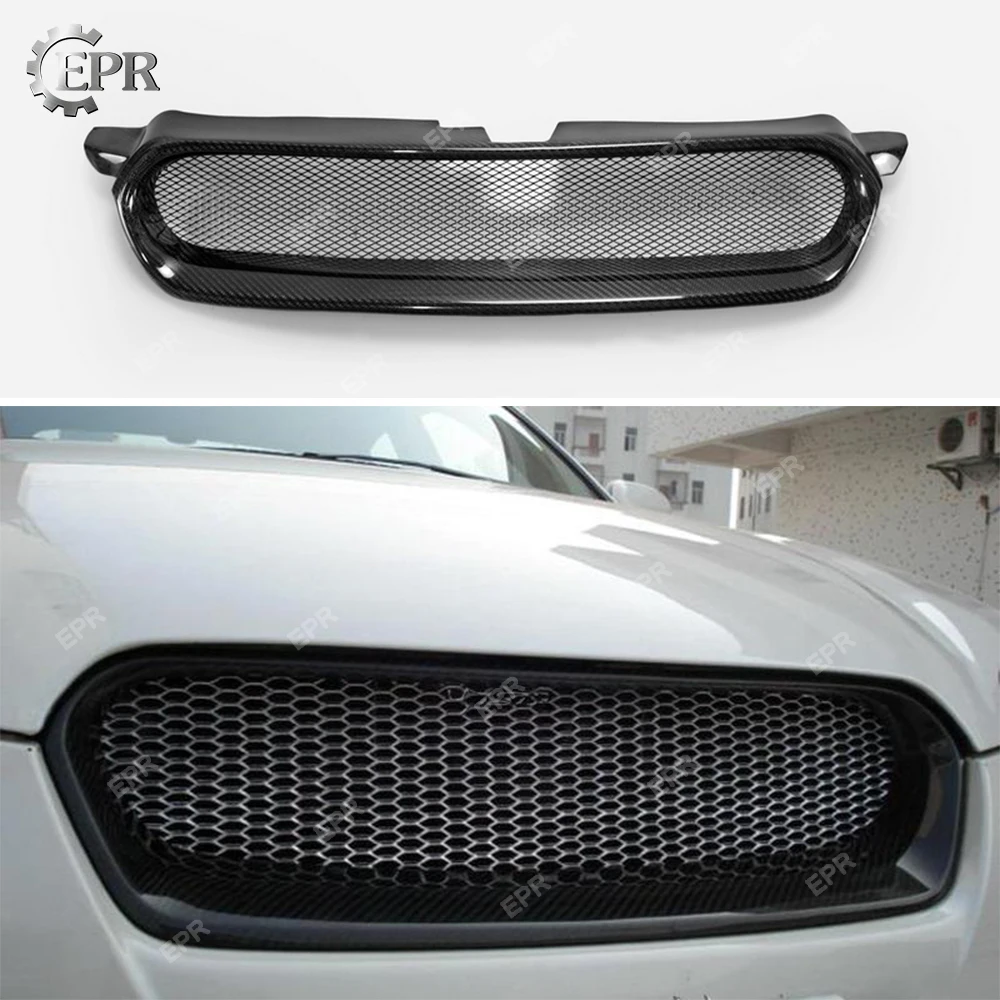 

Carbon Front Bumper Grill Trim For Subaru Legacy BL BP 2004-2006 Legacy Carbon Fiber Front Grill Body Kit Tuning For Legacy