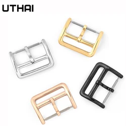 Stainless Steel Watch clasp 14mm 16mm 18mm 20mm 22mm strap watch buckle accessories UTHAI T14