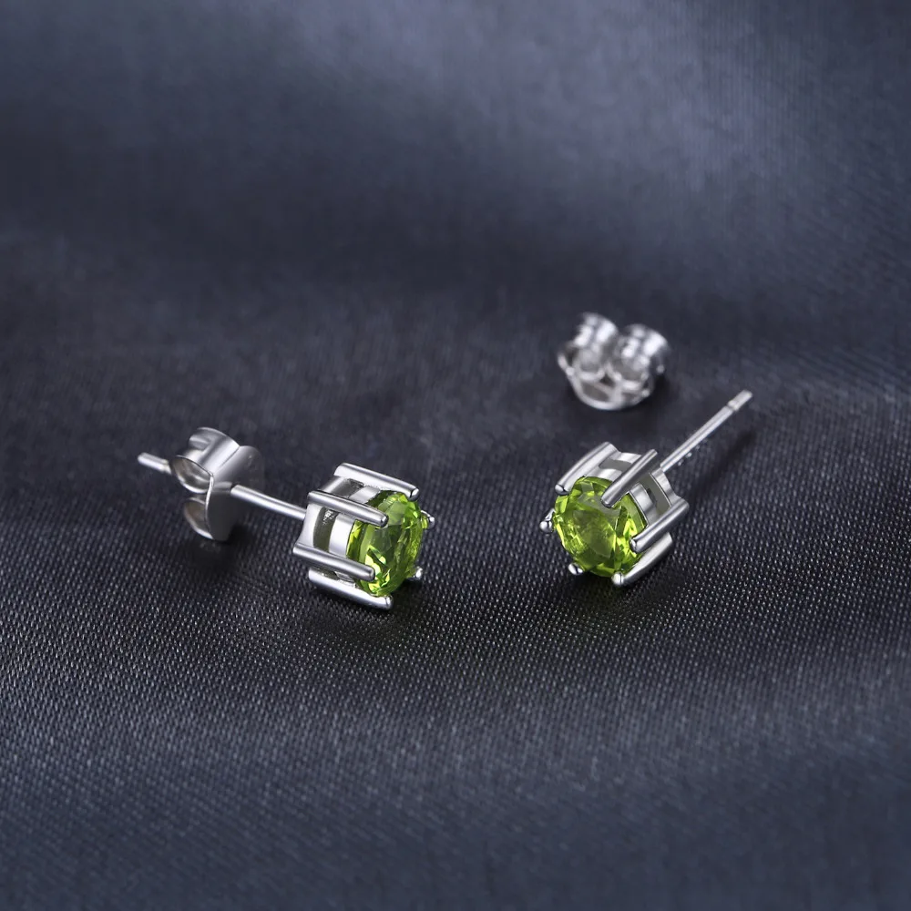 JewelryPalace حقيقية الزبرجد الأزرق توباز جمشت سيترين العقيق 925 حلَق من الفضّة الاسترليني للنساء أحجار كريمة ملونة