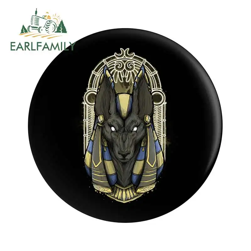 EARLFAMILY 13cm x 13cm for Anubis Funny Car Stickers Suitable For Any Flat And Smooth Clean Surface Car Styling Vinyl Decal