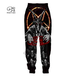 Moletom Unisex Gothic Skull Reaper, Harajuku Funny Jogger, Ghost Streetwear, calças casuais, 3DPrint, nova moda, calças 4