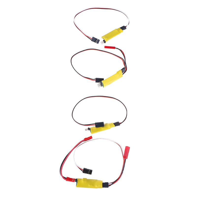 Receptor de luz rc, interruptor eletrônico de controle liga/desliga para rc aviões e carros