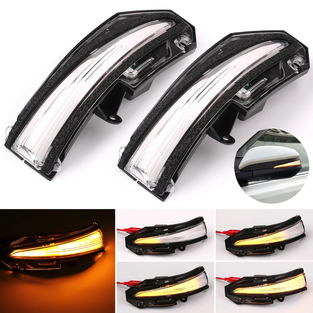 For Toyota Noah R80 Voxy Esquire RAV4 Highlander 4Runner Side Mirror Indicator LED Dynamic Turn Signal Light Sequential Lamp