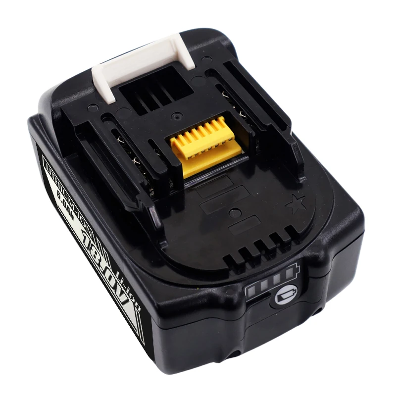 Литий-ионный аккумулятор для Makita BL1830, BL1840B, BL1850, BL1860B, 18 в, 5,0 Ач, 6,0 Ач
