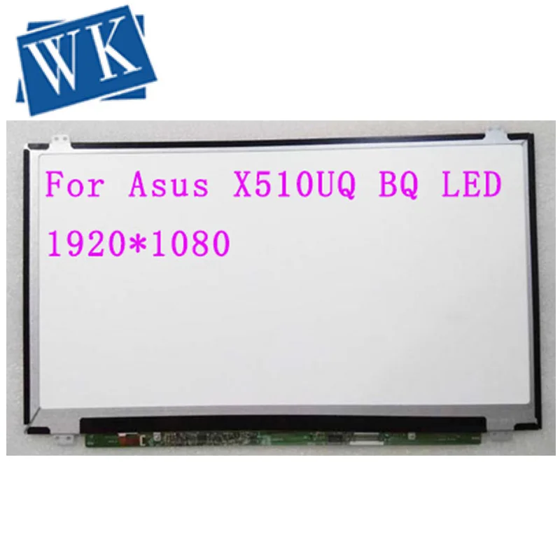 

Matrix for Laptop 15.6" for Asus VivoBook 15 X510UQ-BQ Series LCD Display FHD 1920X1080 30 Pins Replacement