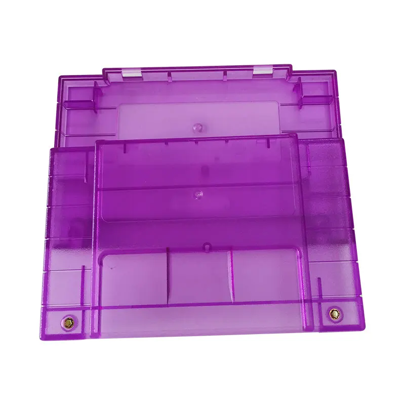 

10/PCS Game Card Cartridge US Version Replacement Shell Plastic Case Protectors Cover for SNES SFC