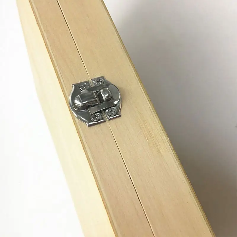 100-Places Digital Microscope Slides Storage Box Biological Wooden Piece Case with Numbered Slots Contents Sheet