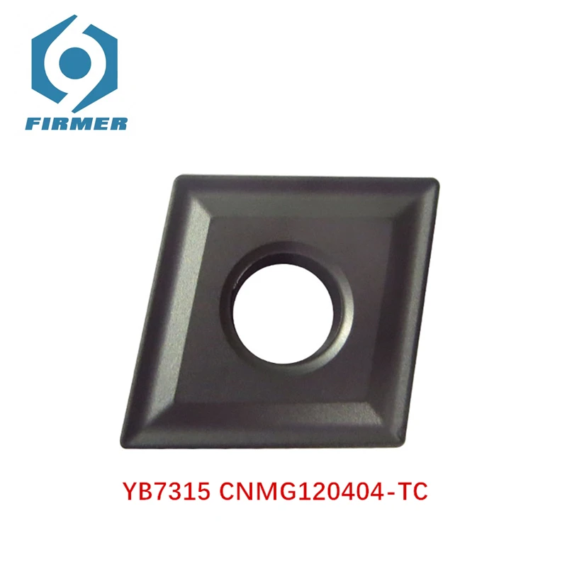 Herramientas de torno Insertos de carburo YB7315 CNMG 120404 /408/412/416-TC Herramientas de torneado de hoja de carburo para hierro fundido