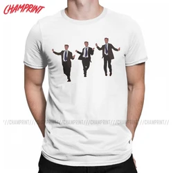 Friends Chandler Bing Dance T Shirts for Men 100% Cotton Casual T-Shirt Crew Neck Tee Shirt Short Sleeve Clothing Original