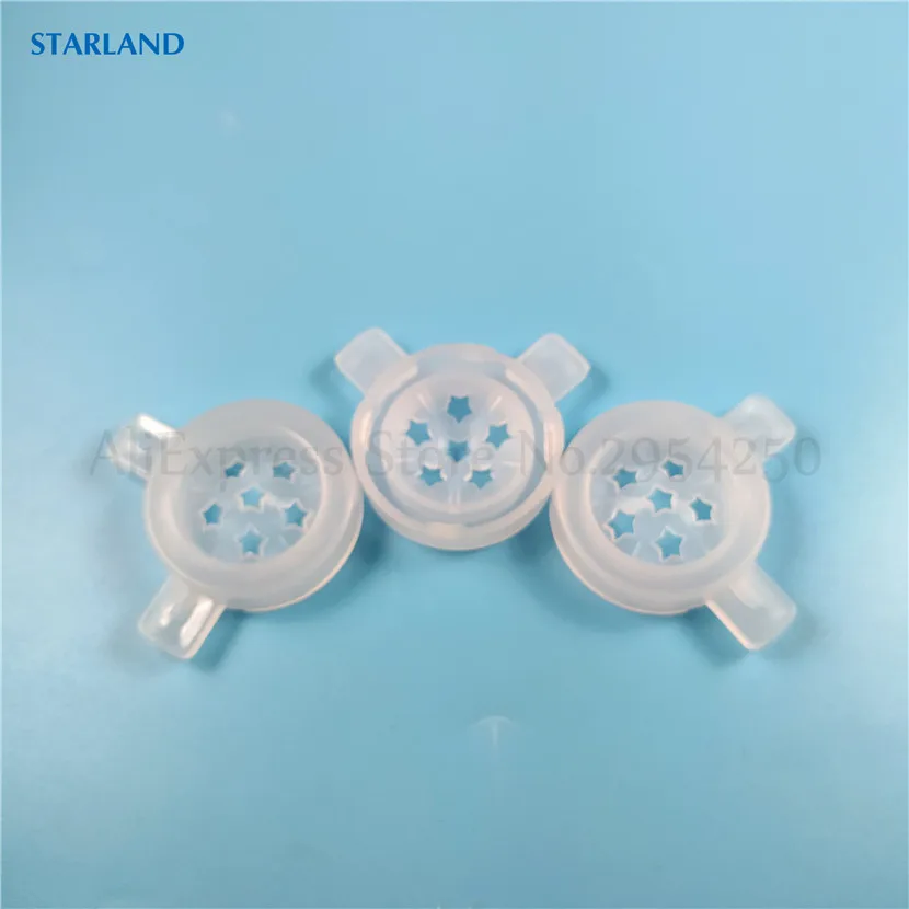 3 قطعة أغطية نماذج الآيس كريم على شكل Pentastar لفوهة ملحقات صانع الخدمة الناعمة 37 مللي متر القطر الداخلي 3 في 1