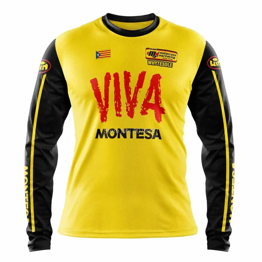 2021 enduro moto motocross Jersey mtb downhill jersey cycling mountain bike shirt DH maillot ciclismo hombre quick drying jersey