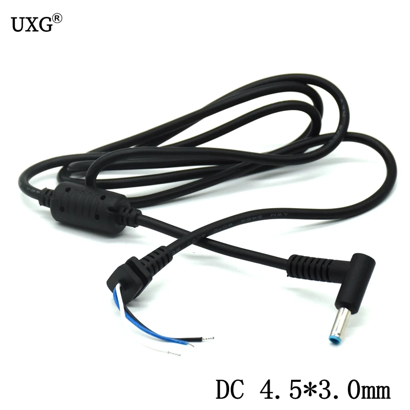 DC 4.5x3.0mm 4.5*3.0mm złącze wtykowe zasilacza z przewodem/kablem do Hp Envy Pavilion 14 15 kabel ładowarki do laptopa