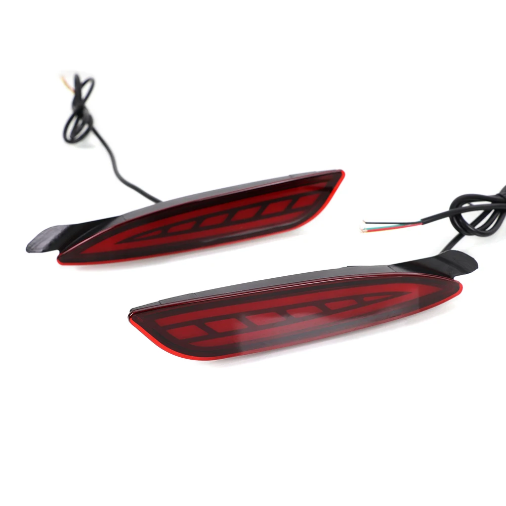 LED Reflector Rear Bumper Tail Light for Mazda 3 6 Atenza 2019 2020 2021 Driving Brake Lamp with Dynamic Sequential Turn Signal