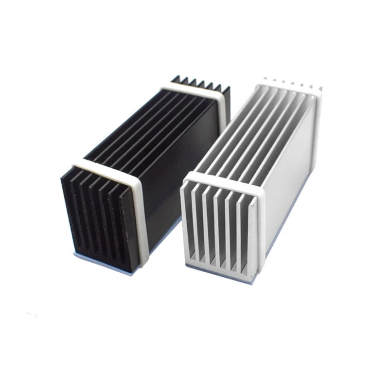 Aluminiowy Radiator chłodzenie termiczne chłodzenie chłodnicy Pad dla NVME M.2 NG-FF SSD półprzewodnikowy dysk twardy 70x22x30mm