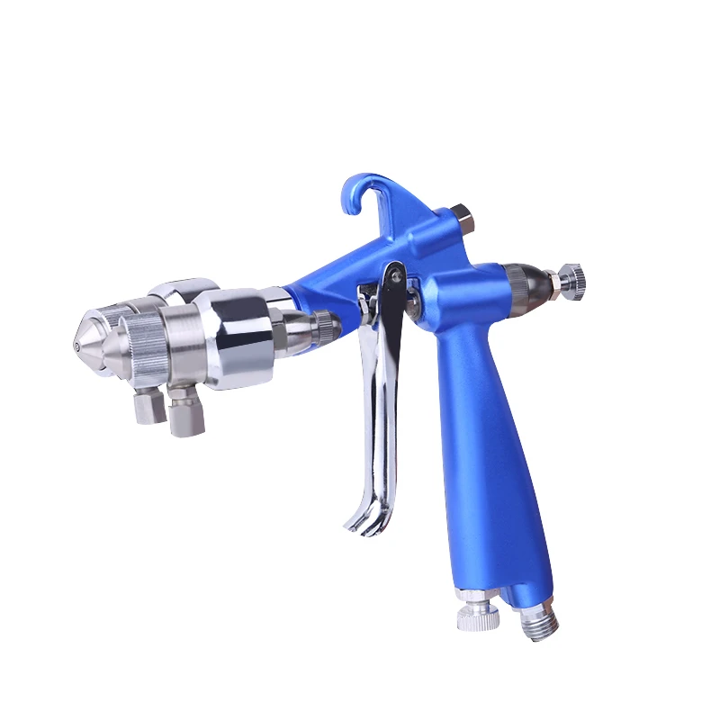 Air Nanometer Sprayer Double Nozzle AB Agent Pneumatic Spray Gun Mirror Effect Airbrush HVLP Paint Coating Tools Artcraft Car