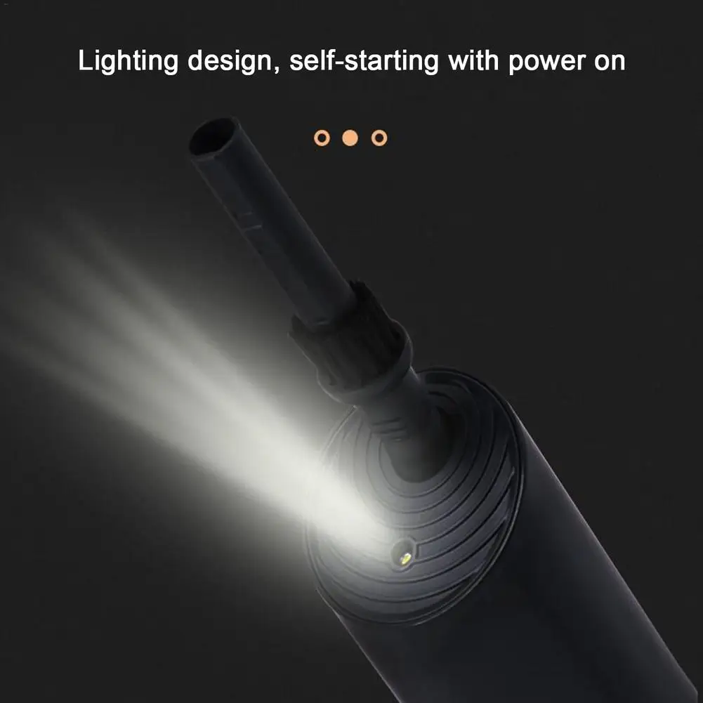 무선 에어 더스터 40000 RPM 먼지 제거 건, 컴퓨터 노트북 키보드 카메라 청소용 USB 압축 공기 송풍기 청소