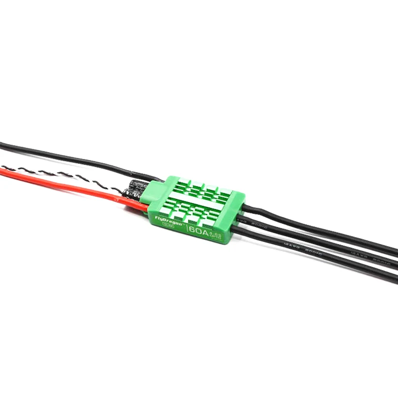 방수 Flycolor FlyDragon 슬림 60A 4-6S ESC 속도 제어, 쿼드콥터 육각 멀티 로터 식물 농업 UAV 드론