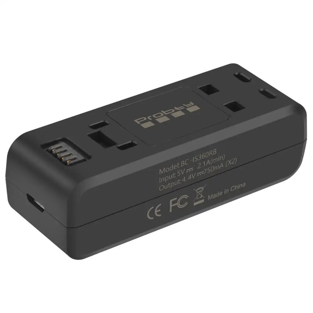 For Insta360 ONE R 1300mAh Lithium Ion Battery Pack+All Edition Insta360 R Battery Base Hub Smart Charger Accessories