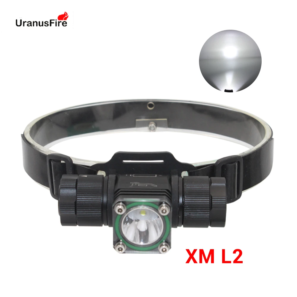 NEW Waterproof XML L2 LED Diving Headlamp Underwater Fishing Headlight Torch 18650 Head Light Lamp With Rotating Magnetic Switch