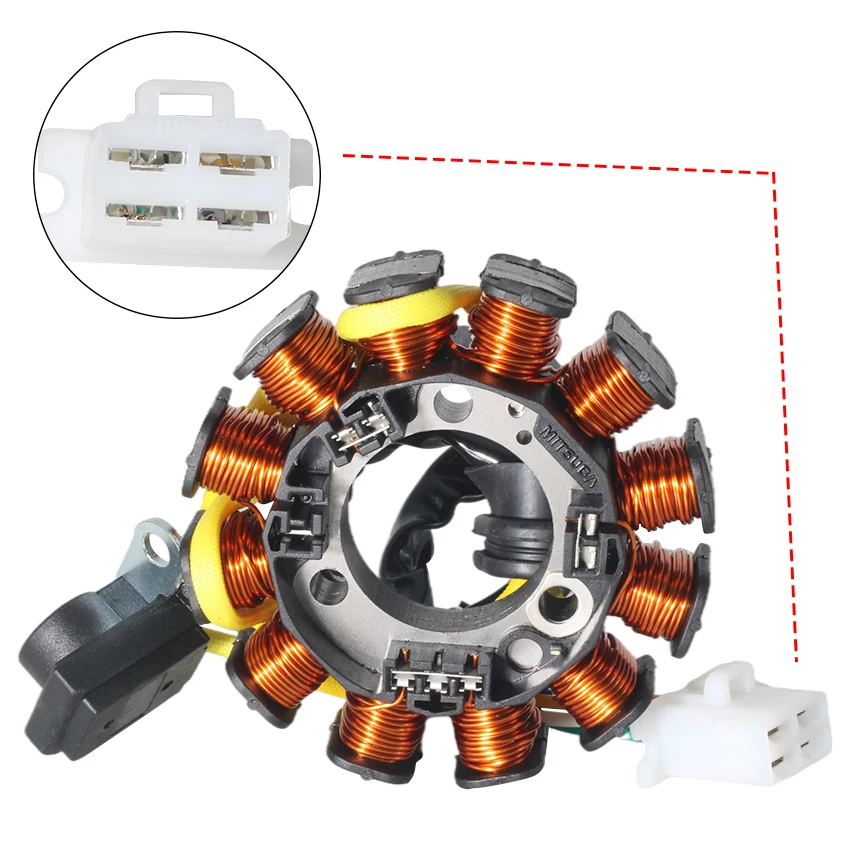 

OEM：31120-KPP-901 Motorcycle Generator Stator Coil For Honda CBR150 CBR150R 2004 2005 2006 2007 2008 2009 2010 CBR150M 2003 2004