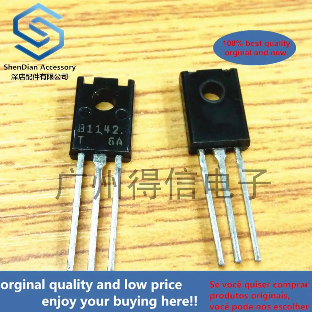 10pcs 100% new and orginal 2SB1142 B1142 1142 TO-126 50V/2.5A High-Speed Switching Applications in stock