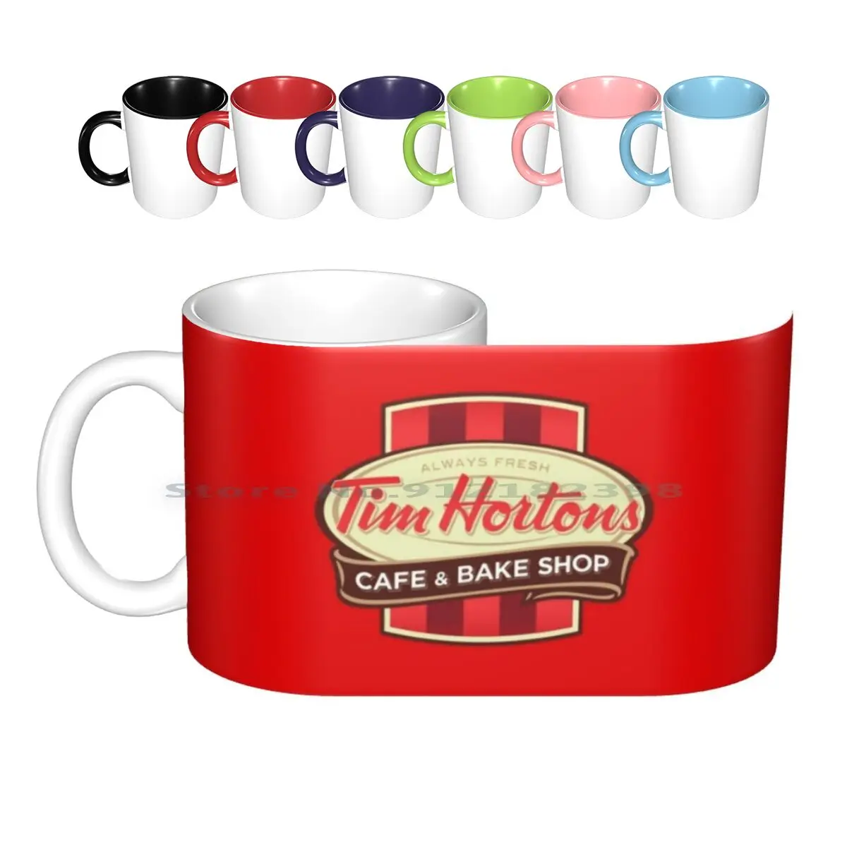 

Tim Hortons Canadian Coffee Chain Design Ceramic Mugs Coffee Cups Milk Tea Mug Canada Canadian Tim Horton Hortons Timmies Timmy