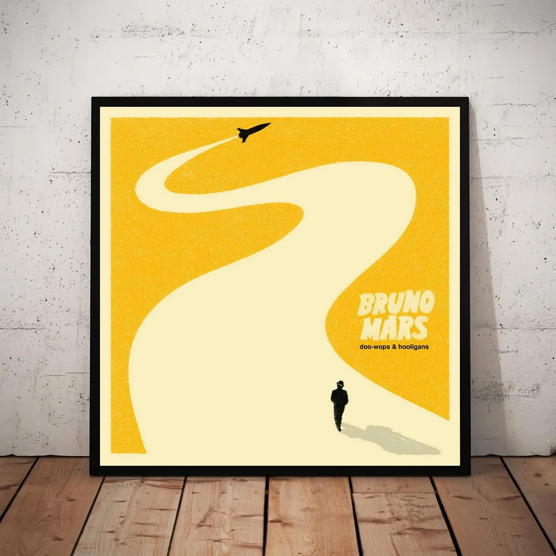 Bruno Mars Doo-Wops & Hooligans Music Album Cover Poster Canvas Art Print Home Decoration Wall Painting ( No Frame )