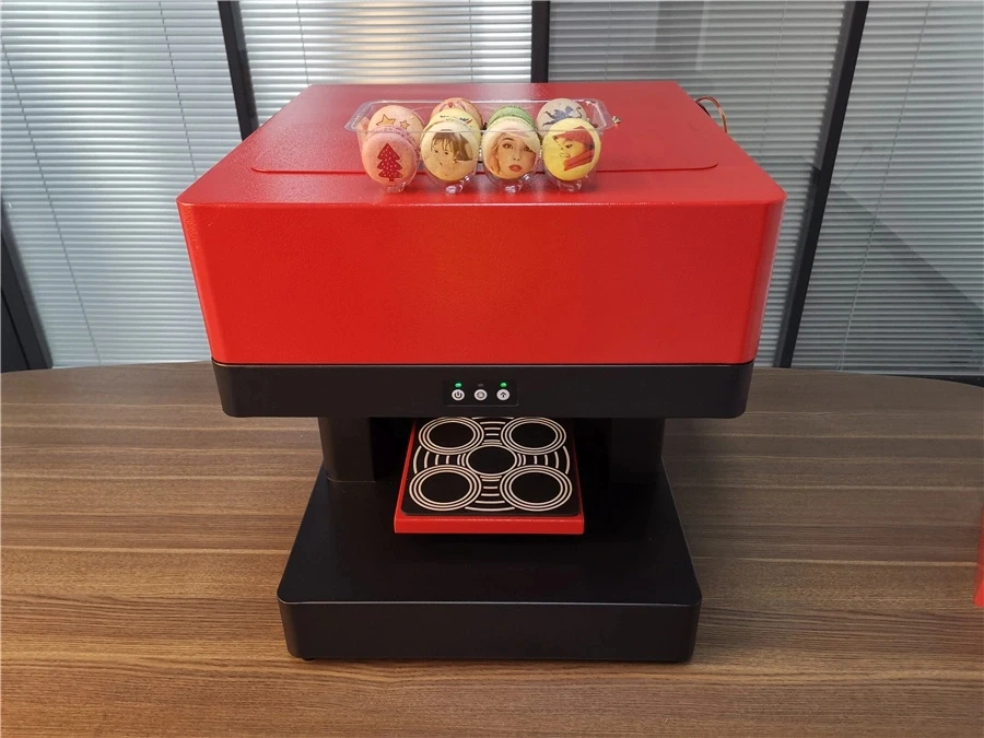 

3D Printer Food Printing Machine for Latte, Automatic Beverages Food Selfie Edible Ink Cake or Coffee Latte Art Printing Machine