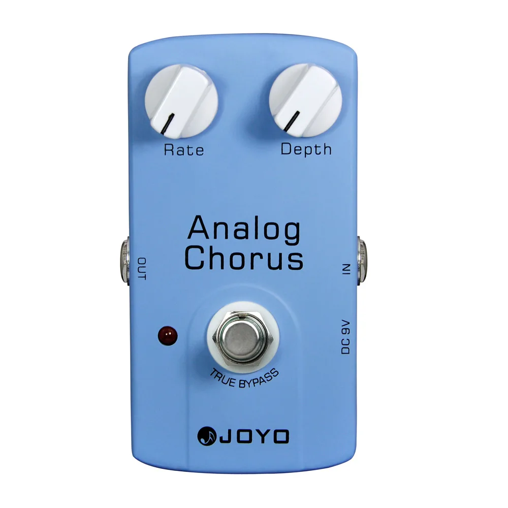 JOYO JF-37 Chorus Analog True Bypass Guitar Effects Pedal for Guitar Pedals Loop Core Music Accessories Effector Guitars