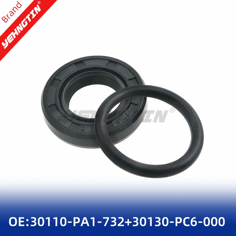 OEM 30110-PA1-732 30130-PC6-003 Oil Distributor O-ring Seal Kit 30110PA1732 For Honda Odyssey Accord CR-V CRX Ref BH3888E