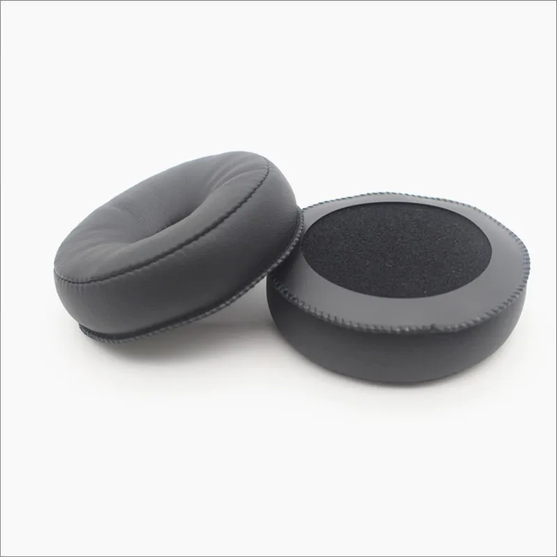 Leather Ear Pads Cushions Earpads for David Clark PRO-X2 ANR Aviation Headset 7cm Diameter