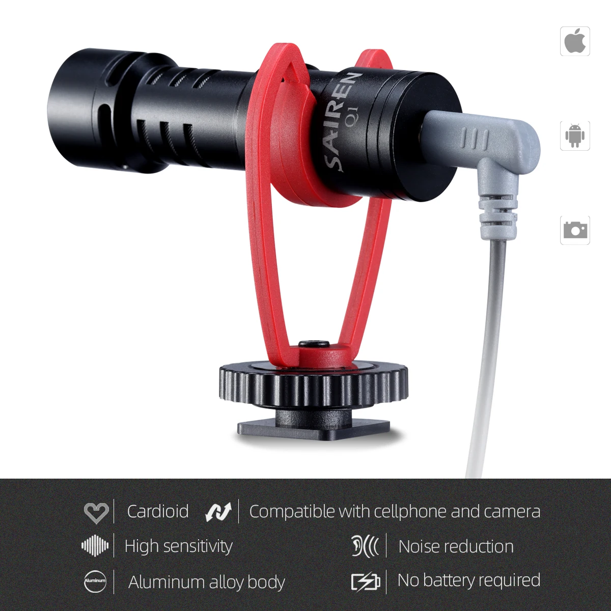 MT-08 الهاتف ترايبود صغير ميكروفون كاميرا فيديو مصباح ليد تسجيل ملء ضوء لايف الحذاء البارد الهاتف جبل حامل ل DSLR SLR