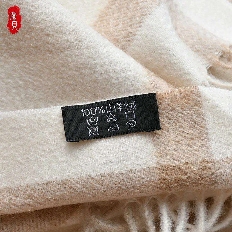 100% cashmere scarf men women classic light plaid narrow short scarves soft fashion casual thin warm winter shawl luxury gift