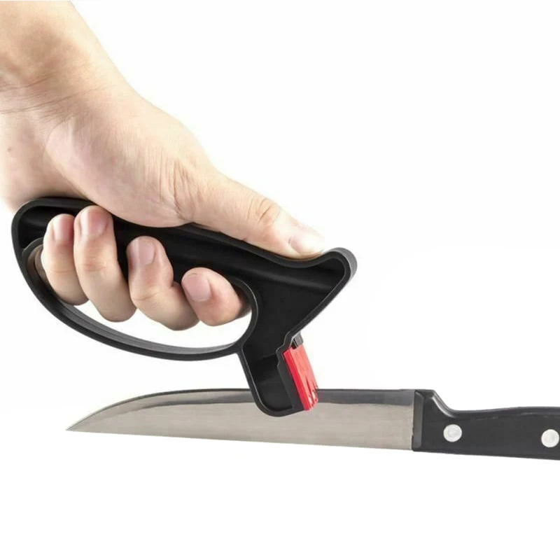 2 In 1 affilacoltelli professionali per affilare le lame per affilare gli utensili per affilare i coltelli da cucina accessori