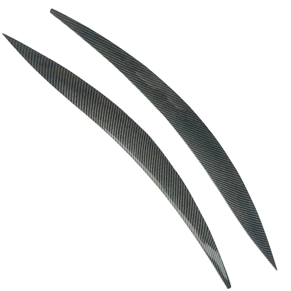 For Ford Focus MK4 Front Headlamp Eyebrows Eyelids Accessories ABS Stickers Headlight Trim Strip Car Styling 2019 2020 2021