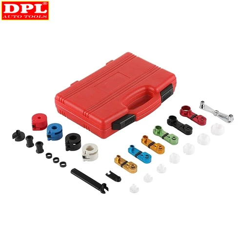 Imagen 2 del producto Juego de Uds de aire acondicionado y combustible, manguera automotriz de CA, 22 herramienta de desconexión