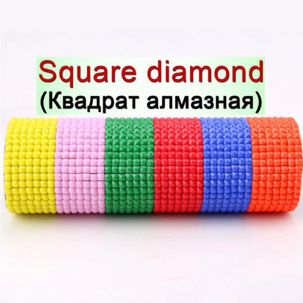 Diamond Painting embroidery mosaic accessory tools rhinestone diamond Moasic stone 447 color Square Round Drill for miss