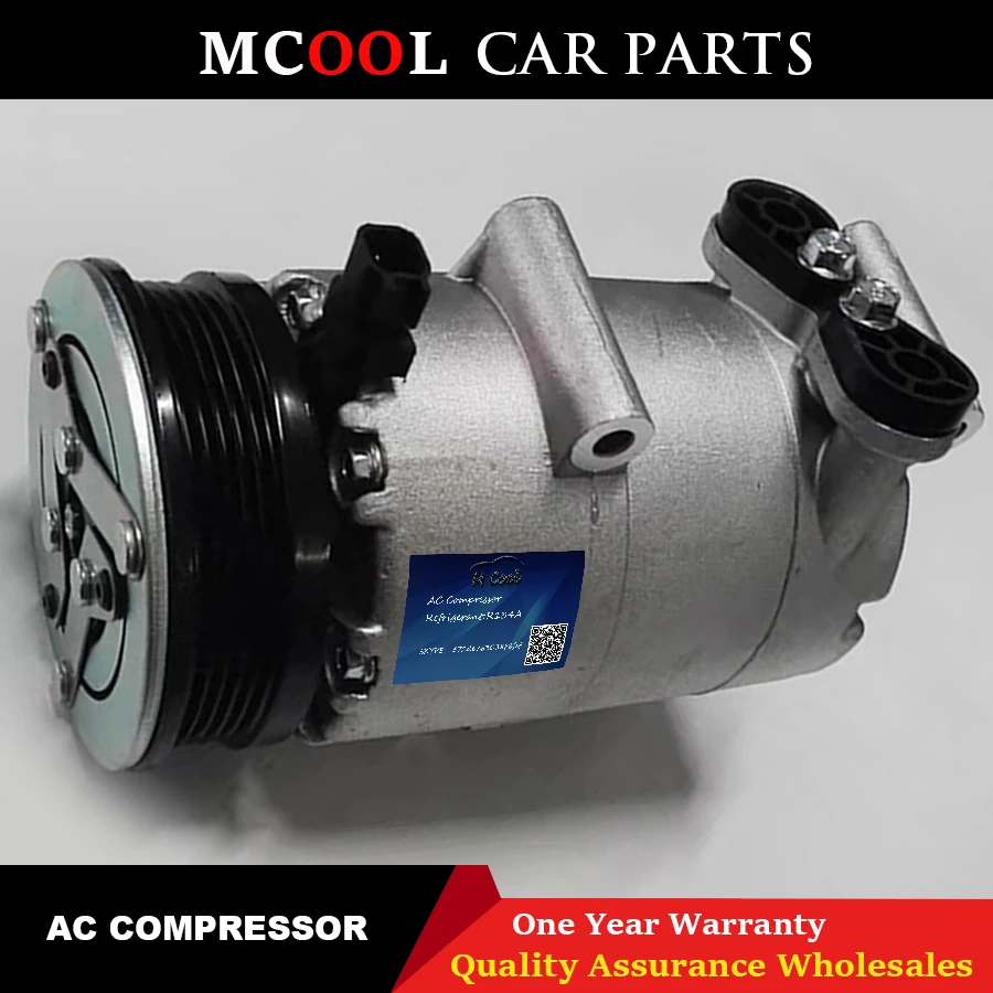 Auto AC-compressor voor FORD FOCUS II C-MAX 1.8 2.0 1856883 1333042   3M5H19D629RC 6M5H19D629AB 3M5H19497BD 3M5H19D629RF 1490495