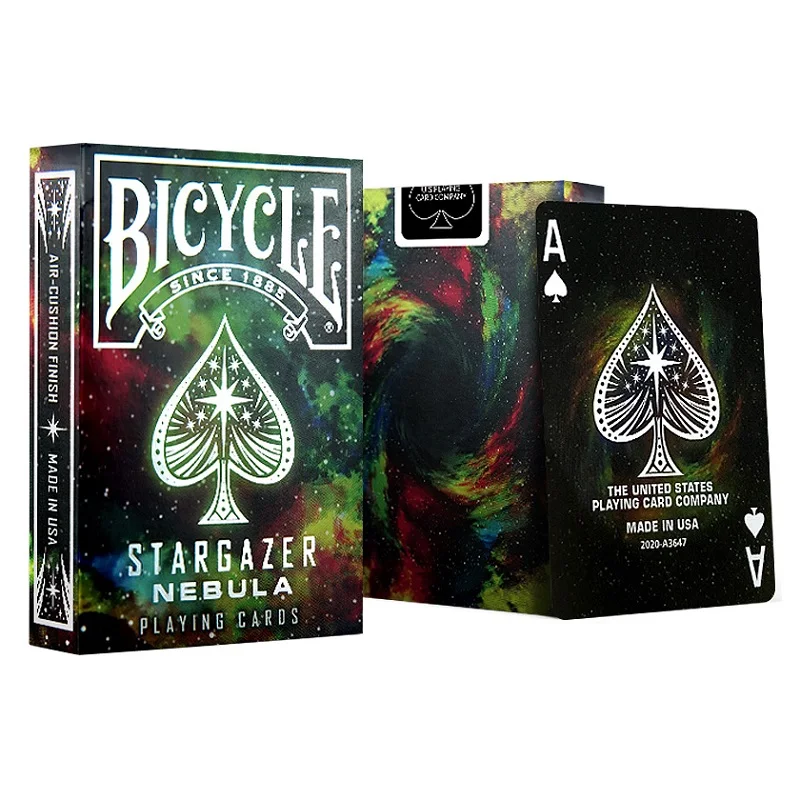 

Bicycle Stargazer Nebula Playing Cards USPCC Space Galaxy Deck Poker Size Magic Card Games Magic Trick Props for Magician