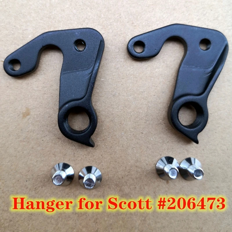 

2pcs CNC Bicycle derailleur hanger For Scott #206473 Spark Scale Addict Contessa Scott Scale Genius RC carbon frame bike Dropout