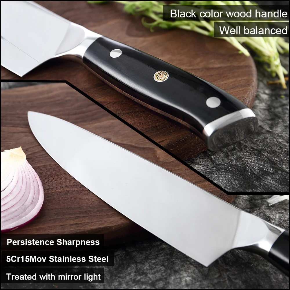 XITUO Kitchen Knife set Super German Steel Chef Knife Japanese Santoku Utility Knife Cleaver Slicing Paring New Cooking Tool