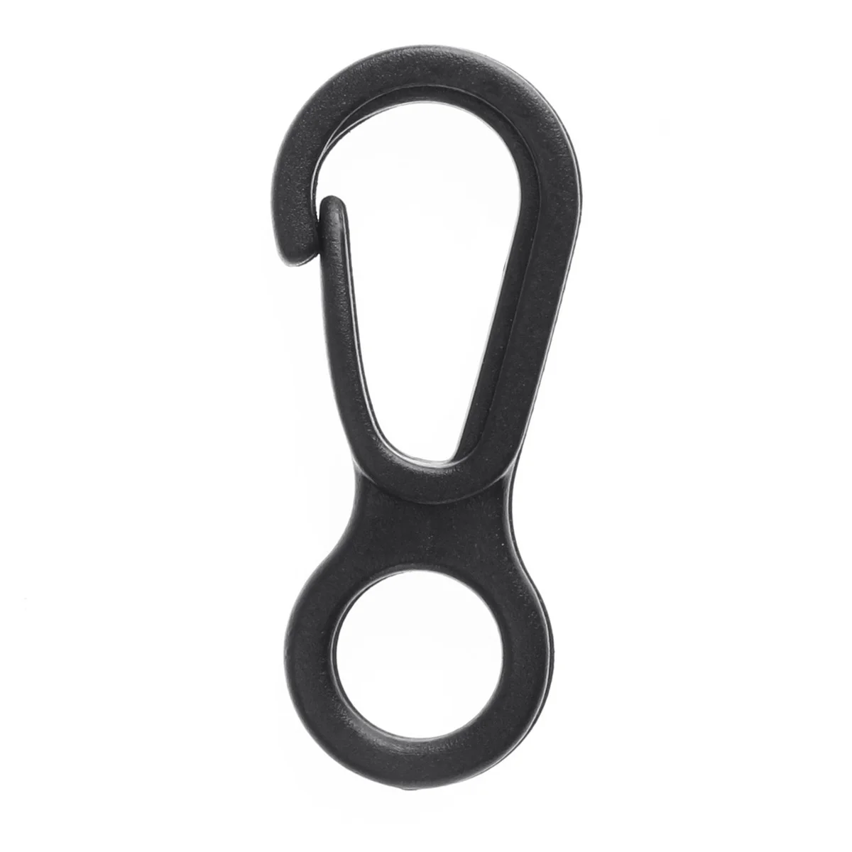 10 Small Snap Hooks Nylon Plastic Flag Pole Clasps Waterproof Flagstaff Holder Buckle Reusable Flagpole Clip Fastener Attachment