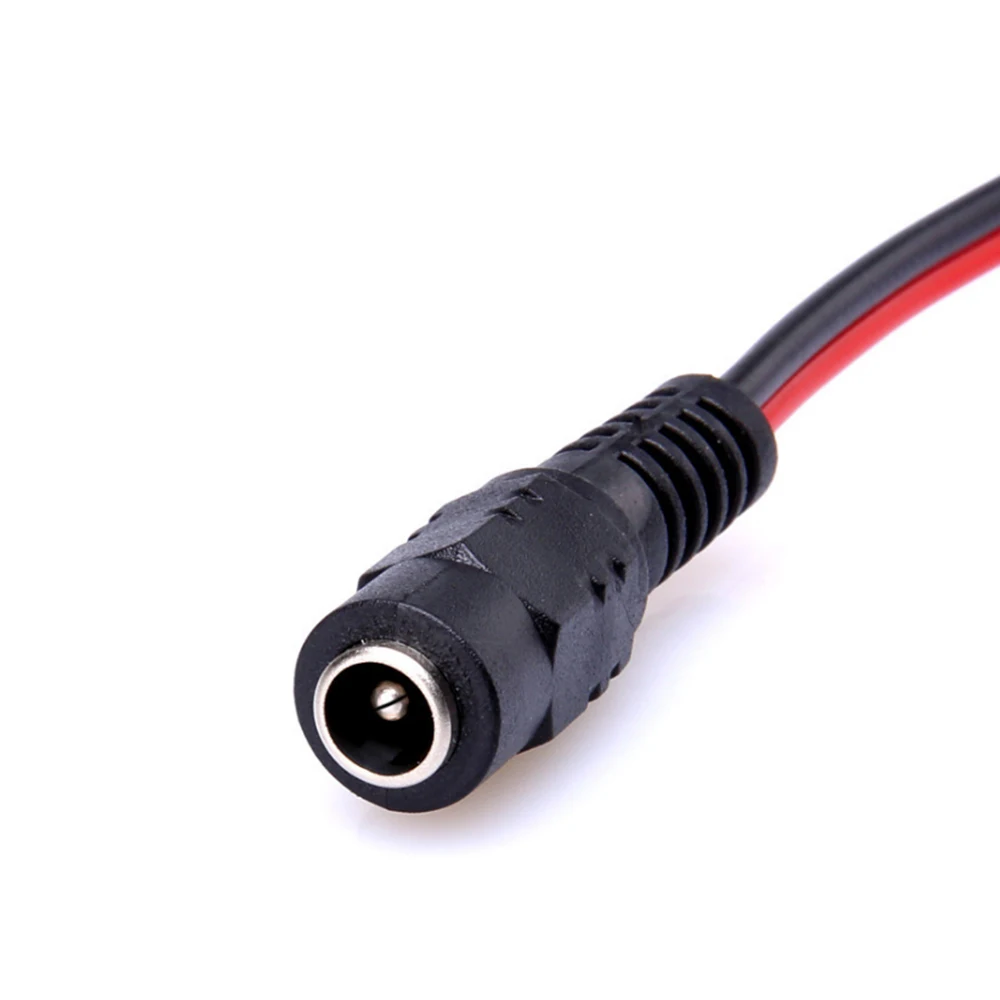 DC Power Pigtail Cable Male Female CONNECTOR DC Cable 12V 5A DC Power Plug untuk CCTV Security Camera dan Lighting Power Adapter