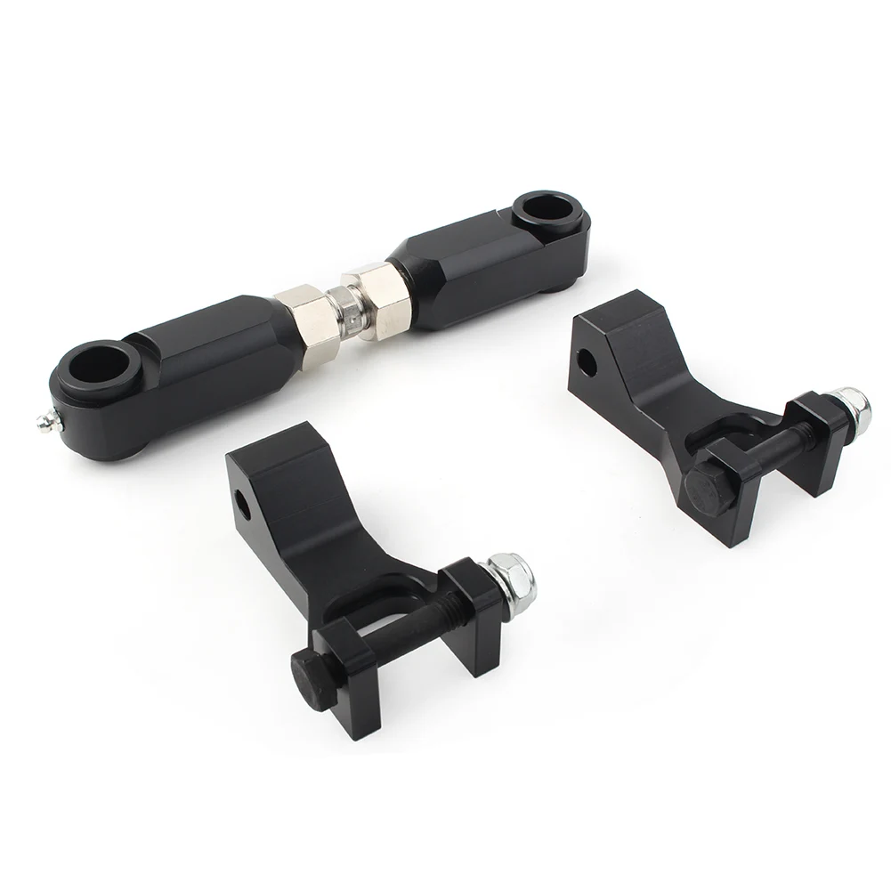 Front & Rear Lowering Kit Adjustable Black for Yamaha Raptor 700 350 660 700R ATV Aluminum Alloy