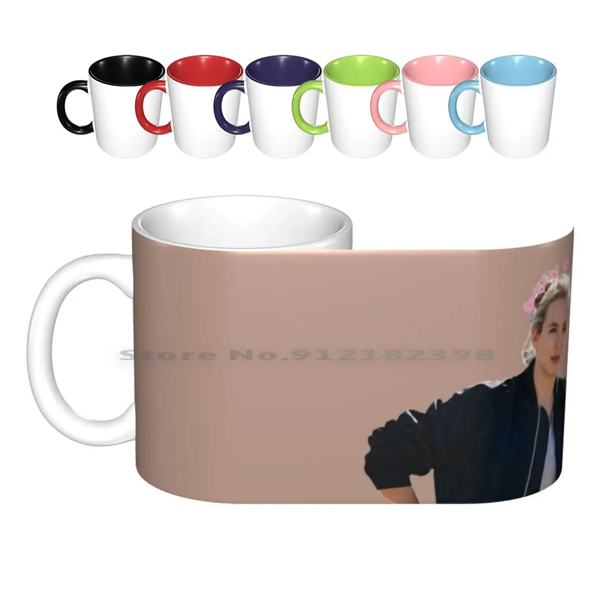 Villanelle Killing Eve Ceramic Mugs Coffee Cups Milk Tea Mug Villanelle Killing Eve Eve Jodie Comer Tv Drama True Crime True