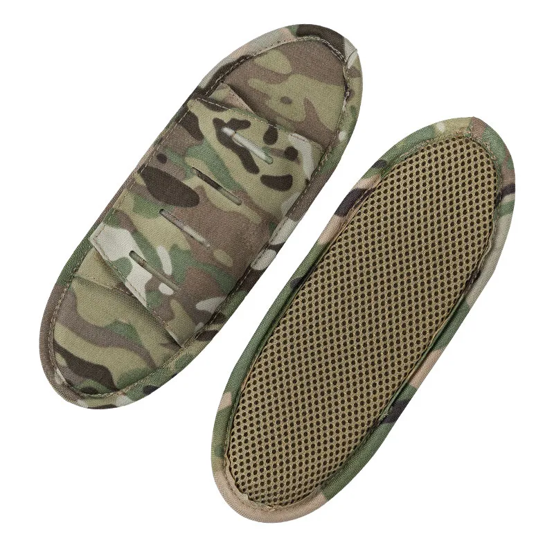 1 쌍 전술 조끼 범용 어깨 스트랩 패드 어깨 컴포트 쿠션 패드 레이저 절단