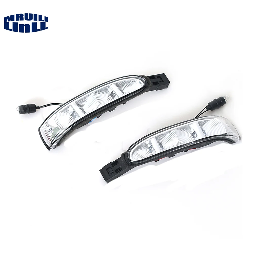 

2pcs Door Mirror Turn Signal Led Light Indicator Lamp 1648200521 1648200621 For Mercedes Benz W164 X164 ML GL300 R320 R450 R500