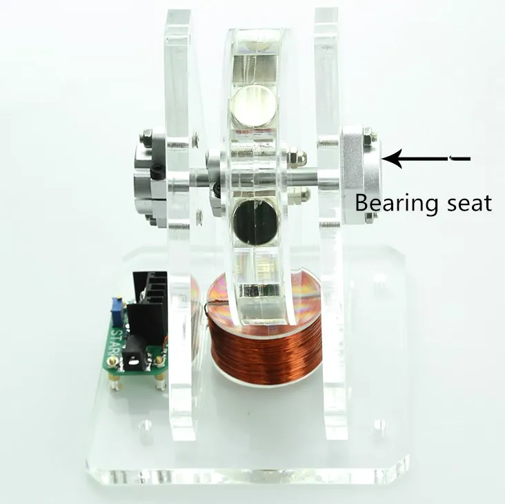 Motor Bedini Modelo de motor sem escova DIY Pseudo Motor de disco de movimento perpétuo