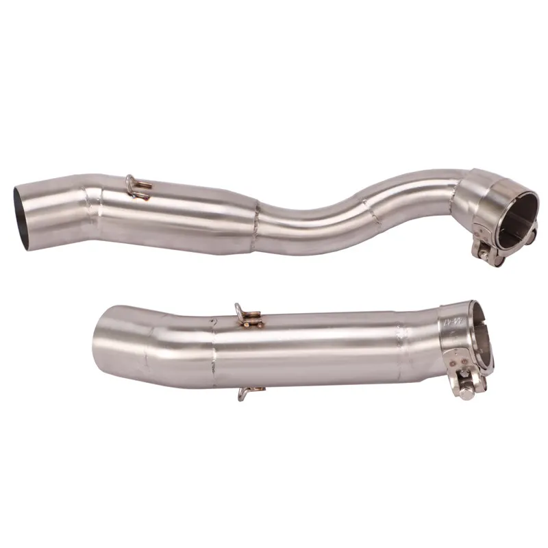 Slip for Suzuki GSXR1000 2009 2010 2011 Motorcycle Exhaust Mid Link Pipe Connect Tube 51MM